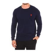 Ronde Hals Lange Mouw Jersey U.s. Polo Assn. , Blue , Heren