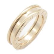 Pre-owned Metal rings Bvlgari Vintage , Yellow , Dames