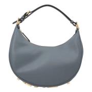 Leather fendi-bags Fendi , Blue , Dames