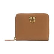 Chic Womens Wallet Pinko , Brown , Dames