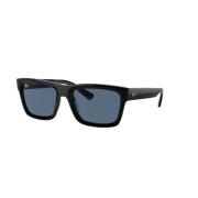 Stijlvolle Zonnebril Blauwe Donkere Lenzen Ray-Ban , Black , Unisex