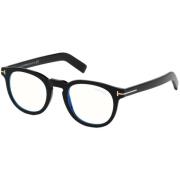 Blauw Blok Brilmontuur Tom Ford , Black , Unisex