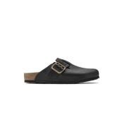 Urban Leder Sandalen Birkenstock , Black , Heren