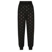 Slim Fit Casual Trousers Dolce & Gabbana , Black , Heren