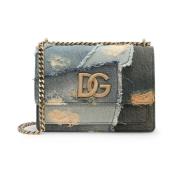 Stijlvolle Crossbody Tas Dolce & Gabbana , Blue , Dames