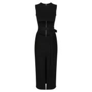 Elegante Zwarte Jurk voor Vrouwen Dolce & Gabbana , Black , Dames