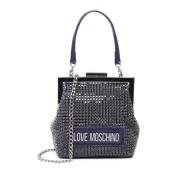 Retro Muntportemonnee Stijl Tas Love Moschino , Black , Dames