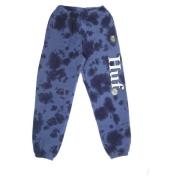 Bloemen Fleece Sweatpants Navy Blauw HUF , Blue , Heren