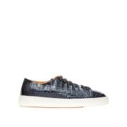 Stijlvolle Sneakers voor Heren Santoni , Blue , Heren