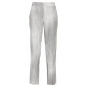 Stijlvolle Broek voor Trendy Uitstraling Ermanno Scervino , Gray , Dam...