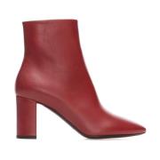 Stijlvolle Enkellaarzen Saint Laurent , Red , Dames