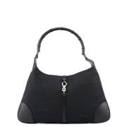 Pre-owned Cotton handbags Gucci Vintage , Black , Dames