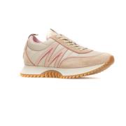 Stijlvolle Sneakers voor dagelijks gebruik Moncler , Pink , Heren