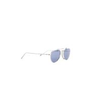 Gotische Aviator Stijl Zonnebril Matsuda , Gray , Heren