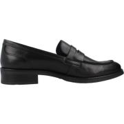 Stijlvolle Loafers voor Mannen Fluchos , Black , Dames