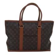 Pre-owned Canvas louis-vuitton-bags Louis Vuitton Vintage , Brown , Da...