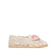 Stijlvolle Espadrilles voor Zomeroutfits Valentino Garavani , Beige , ...