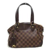 Pre-owned Canvas louis-vuitton-bags Louis Vuitton Vintage , Brown , Da...