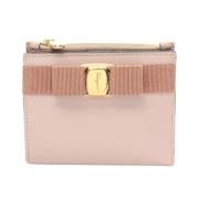 Pre-owned Leather wallets Salvatore Ferragamo Pre-owned , Beige , Dame...