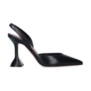 Zwarte Slingback Pumps Amina Muaddi , Black , Dames