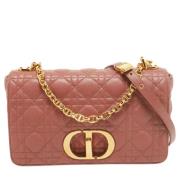 Pre-owned Leather dior-bags Dior Vintage , Red , Dames