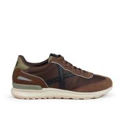 Dynamo Marron Retro Sneaker Munich , Brown , Heren