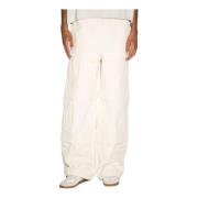 Canvas Cargo Broek Entire Studios , Beige , Heren