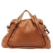 Pre-owned Leather handbags Chloé Pre-owned , Brown , Dames