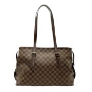 Pre-owned Canvas louis-vuitton-bags Louis Vuitton Vintage , Brown , Da...