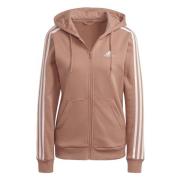 3 Strepen Hoodie Adidas , Beige , Dames