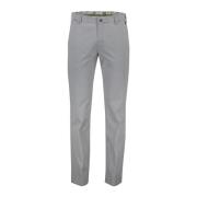 Katoenen Chino Broek Grijs Meyer , Gray , Heren