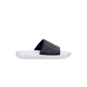 Heren Slippers Zwart/foton Stof Jordan , Black , Heren