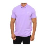 Polo met korte mouwen Karl Lagerfeld , Purple , Heren