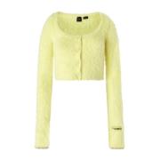 Gele Sweater Collectie Pinko , Yellow , Dames