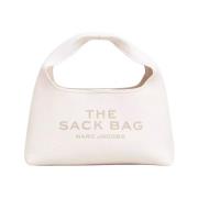 Miniature Sack Bag in het wit Marc Jacobs , White , Dames