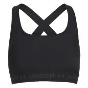 Crossback Mid Bra Top Under Armour , Black , Dames