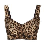 Stijlvolle TOP voor mode-liefhebbers Dolce & Gabbana , Brown , Dames