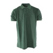 Groene Polo Shirt Regular Fit C.p. Company , Green , Heren