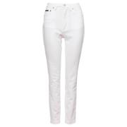 Slim Fit Denim Jeans Dolce & Gabbana , White , Dames