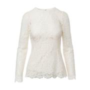 Stijlvolle F72V9Thlmcw3789 Top Dolce & Gabbana , White , Dames