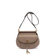 Oversized Tote Tas in Pilar Stijl Gianni Chiarini , Beige , Dames