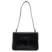 Pre-owned Leather prada-bags Prada Vintage , Black , Dames