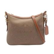 Pre-owned Leather prada-bags Prada Vintage , Brown , Dames