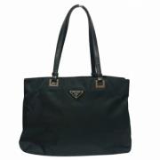 Pre-owned Leather prada-bags Prada Vintage , Black , Dames