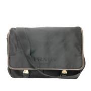 Pre-owned Fabric prada-bags Prada Vintage , Black , Dames