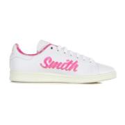 Stan Smith Lage Sneaker Roze/Wit Adidas , White , Heren