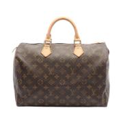 Pre-owned Canvas louis-vuitton-bags Louis Vuitton Vintage , Brown , Da...