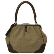 Pre-owned Canvas prada-bags Prada Vintage , Brown , Dames