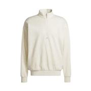 Half-Zip Pullover Jas Adidas , White , Heren