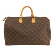 Pre-owned Canvas louis-vuitton-bags Louis Vuitton Vintage , Brown , Da...